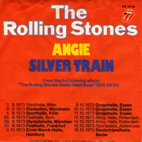 Rolling Stones - Angie 41650 Vinyl Singles Vinyl Goed / Hoes Generic