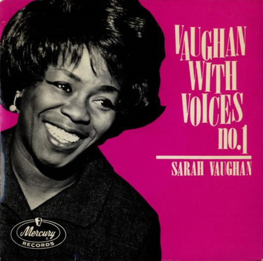 Sarah Vaughan - Vaughan With Voices No.1 41351 Vinyl Singles EP Vinyl Goed / Hoes Goed