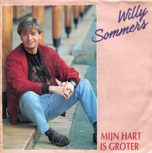 Willy Sommers - Mijn Hart Is Groter 38205 Vinyl Singles Vinyl Goed / Hoes Goed