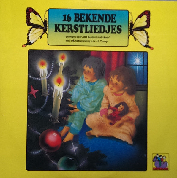 Baarns Kinderkoor - 16 Bekende Kerstliedjes (LP) 45246