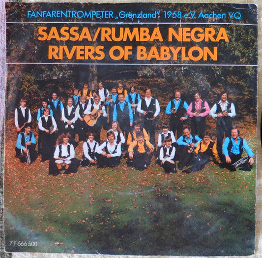 Fanfarencorps Grenzland Aachen-Vaalserquartier - Sassa 19494 Vinyl Singles Vinyl Goed / Hoes Redelijk