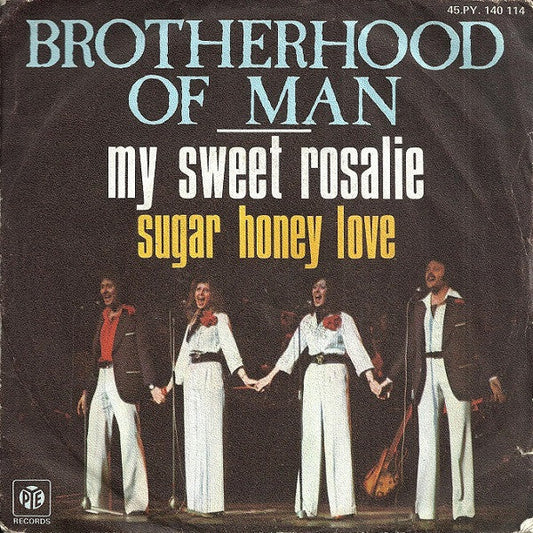 Brotherhood Of Man - My Sweet Rosalie 30248 Vinyl Singles Vinyl Goed / Hoes Goed