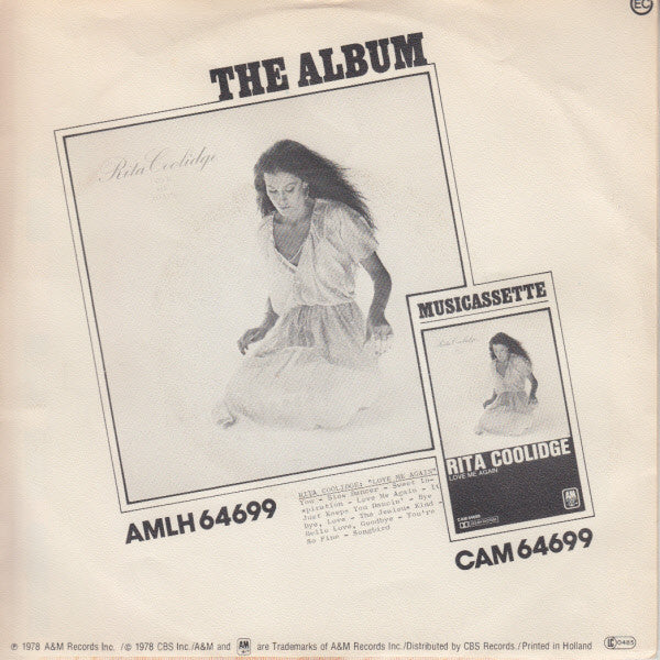 Rita Coolidge - You 32573 Vinyl Singles Vinyl Goed / Hoes Goed