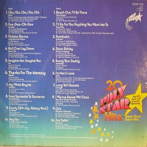 Various - 20 Polystar Hits (LP) 50159