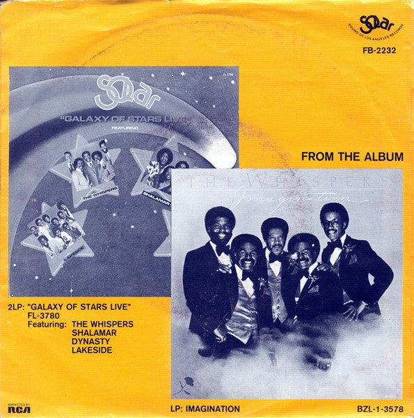 Whispers - I Can Make It Better 19008 Vinyl Singles Vinyl Goed / Hoes Goed