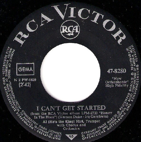 Al (He's The King) Hirt - Java 29547 Vinyl Singles Vinyl Goed / Hoes Goed