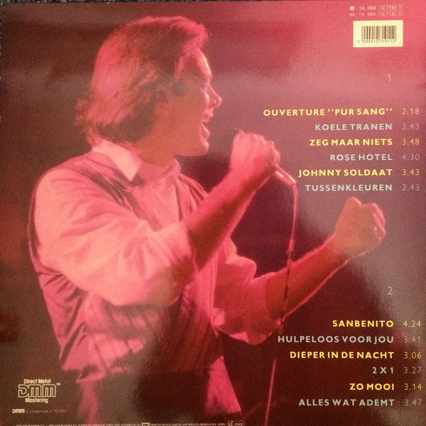 Rob de Nijs - Pur Sang (LP) 49987 Vinyl LP Vinyl Goed / Hoes Goed