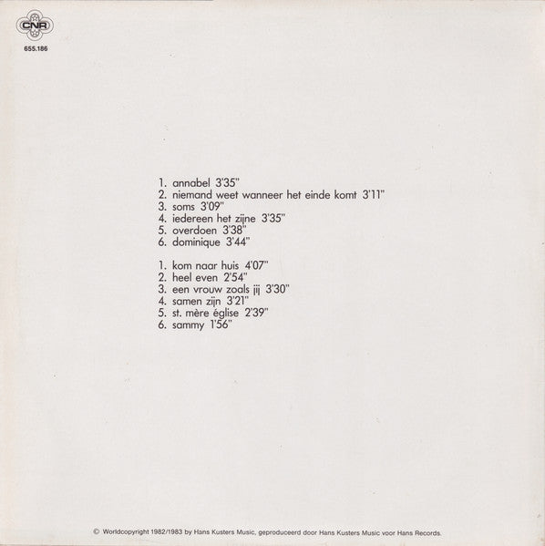 Hans de Booy - Hans de Booy (LP) 52078 Vinyl LP Vinyl Goed / Hoes Goed