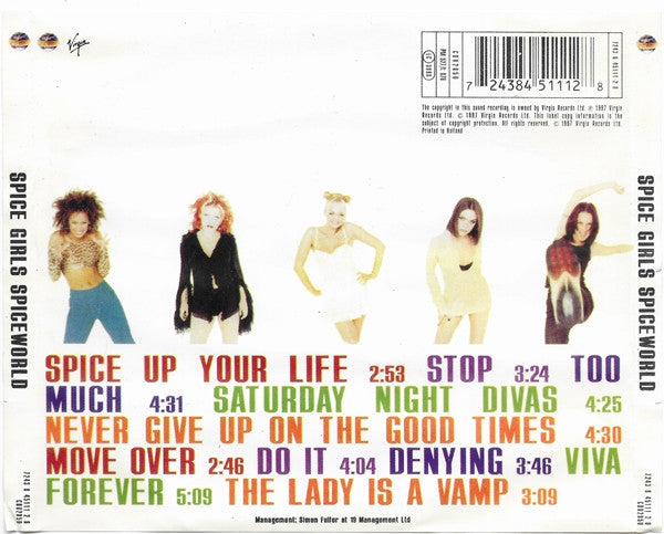 Spice Girls - Spiceworld (CD) 70650 Compact Disc Goede Staat