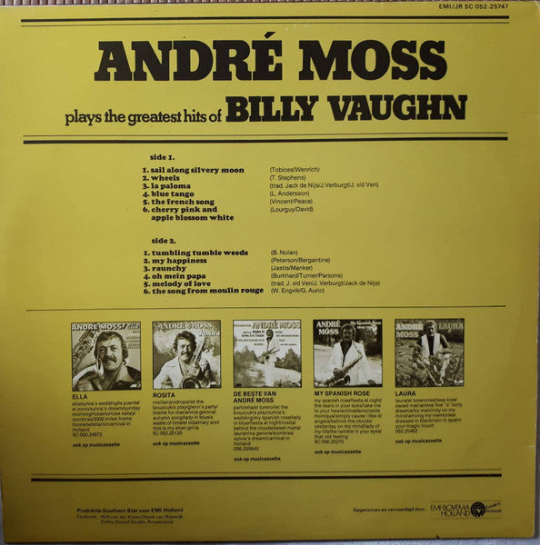 Andre Moss - Plays The Greatest Hits Of Billy Vaughn (LP) 46281 Vinyl LP Vinyl Goed / Hoes Goed