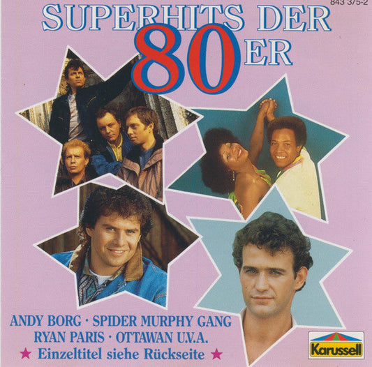 Various - Superhits Der 80er (CD) Compact Disc Vinyl Goed / Hoes Goed