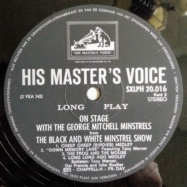 George Mitchell Minstrels - On Stage With The George Mitchell Minstrels (LP) 41214