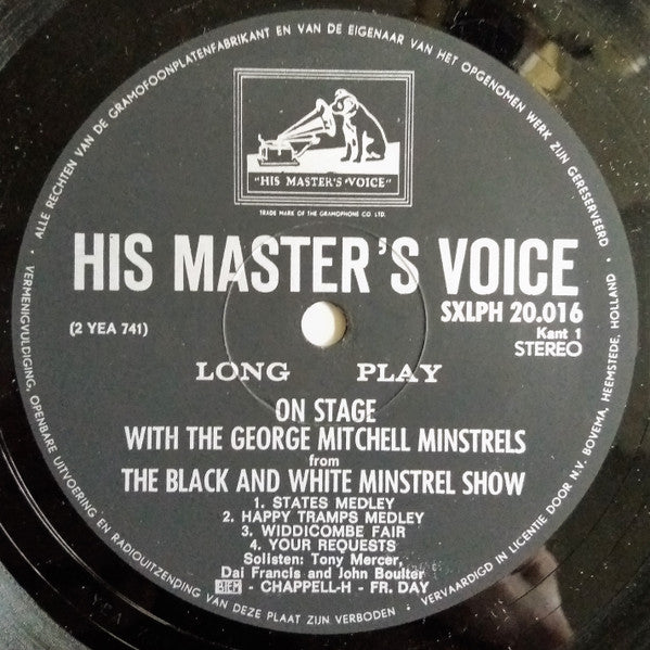 George Mitchell Minstrels - On Stage With The George Mitchell Minstrels (LP) 41214