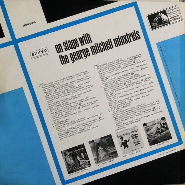 George Mitchell Minstrels - On Stage With The George Mitchell Minstrels (LP) 41214 Vinyl LP Vinyl Goed / Hoes Goed