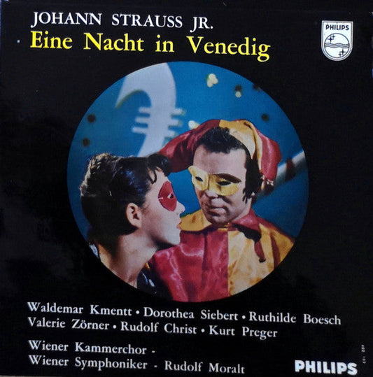 Johann Strauss Jr. - Eine Nacht In Venedig 40768 Vinyl Singles EP Vinyl Goed / Hoes Goed