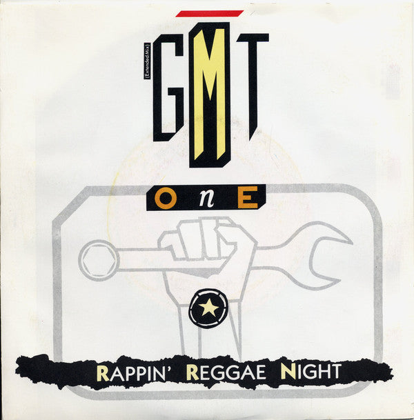 GMT One - Rappin' Reggae Night Vinyl Singles Media VG / Sleeve G "VINYLSINGLES.NL"
