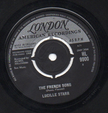 Lucille Starr - The French Song 40463 Vinyl Singles Vinyl Goed / Hoes Goed