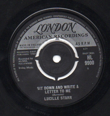 Lucille Starr - The French Song 40463 Vinyl Singles Vinyl Goed / Hoes Goed
