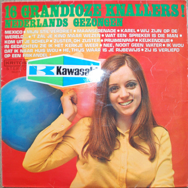 Various - 16 Grandioze Knallers - Nederlands Gezongen (LP) 41574 Vinyl LP Vinyl Goed / Hoes Goed