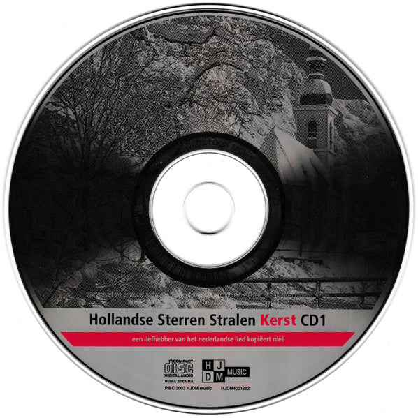 Various - Hollandse Sterren Stralen - Kerst (CD) Compact Disc Vinyl Goed / Hoes Goed