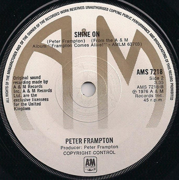 Peter Frampton - Show Me The Way 38731 Vinyl Singles Vinyl Goed / Hoes Generic