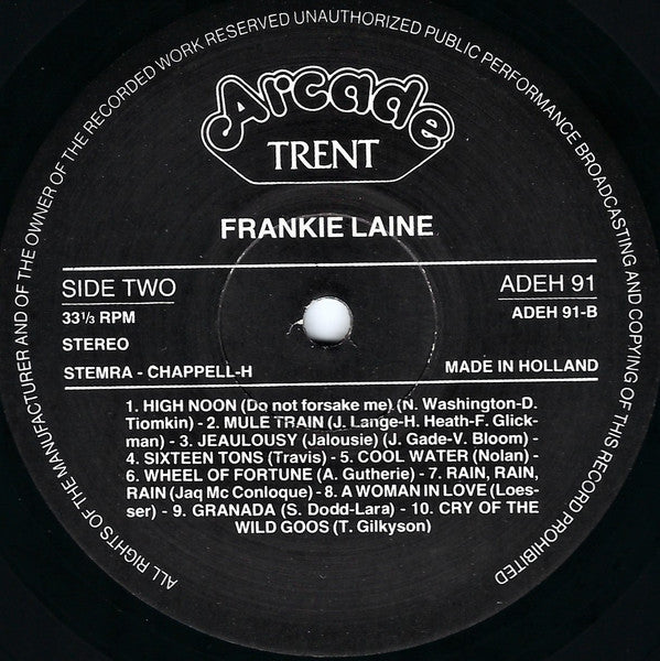 Frankie Laine – Die Welt von Frankie Laine (LP) 41900