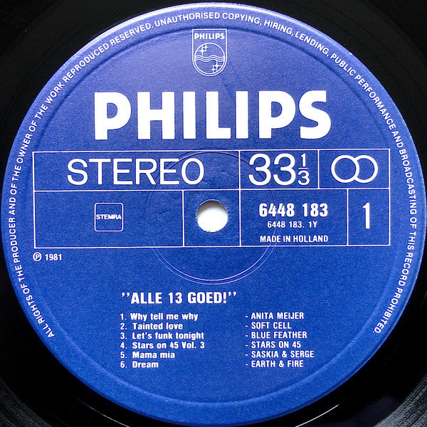 Various - Alle 13 Goed! (LP) 51348