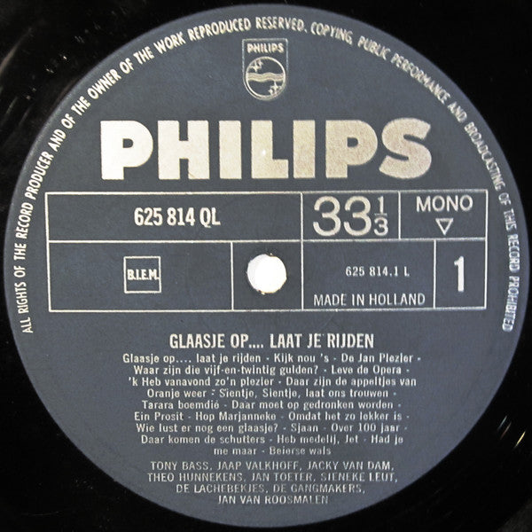 Various - Glaasje Op... Laat Je Rijden (LP) 46221