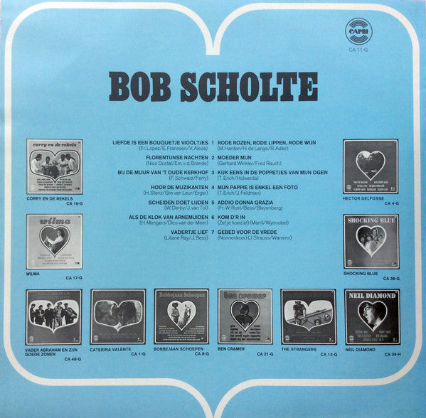 Bob Scholte - Veel Liefs Van ... Bob Scholte (LP) 50302 Vinyl LP Vinyl Goed / Hoes Goed