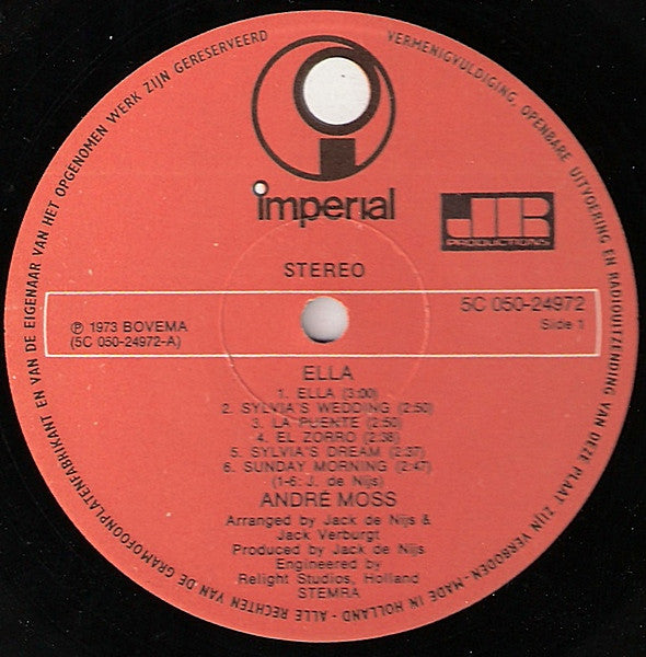 André Moss - Ella (LP) 41111
