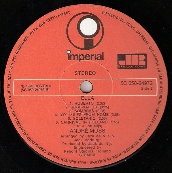 André Moss - Ella (LP) 41111
