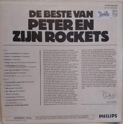 Peter Koelewijn & His Rockets – The Best Of Peter And His Rockets (LP) 50462