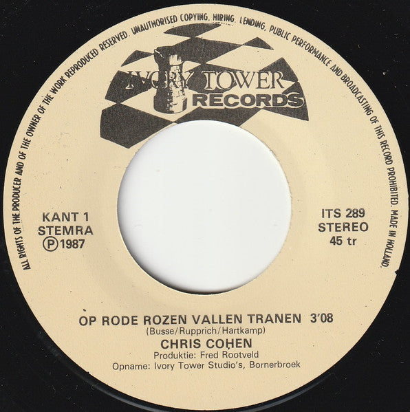 Chris Cohen - Op Rode Rozen Vallen Tranen 32965