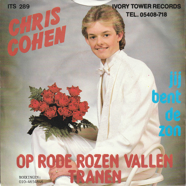 Chris Cohen - Op Rode Rozen Vallen Tranen 32965 Vinyl Singles Vinyl Goed / Hoes Goed