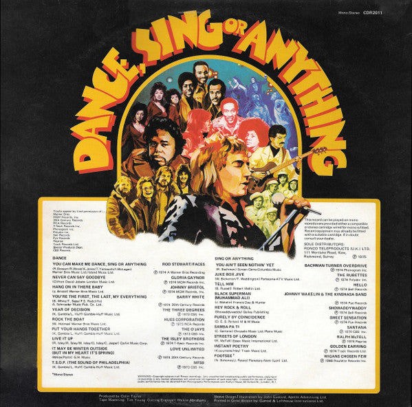 Various - Dance, Sing Or Anything (LP) 51558