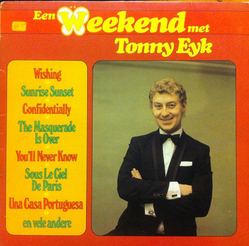 Tonny Eyk - Een Weekend Met Tonny Eyk (LP) 44339 Vinyl LP Vinyl Goed / Hoes Goed