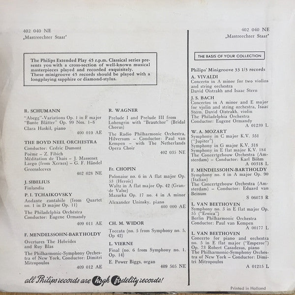 Mastreechter Staar - Stille Nacht Heilige Nach 13702 Vinyl Singles EP Vinyl Goed / Hoes Goed