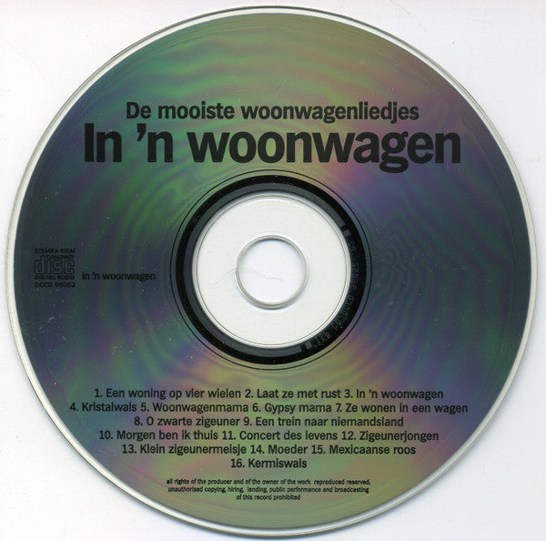 Various - In 'n Woonwagen 1 - De Mooiste Woonwagenliedjes (CD) Compact Disc Vinyl Goed / Hoes Goed