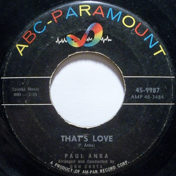 Paul Anka - (All Of A Sudden) My Heart Sings 42381 Vinyl Singles Vinyl Goed / Hoes Generic