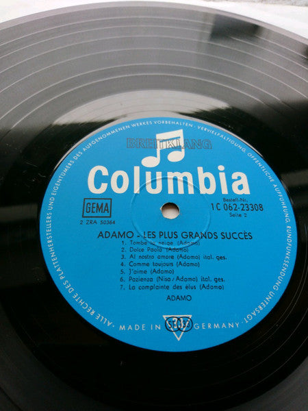 Adamo - Les Plus Grands Succès (LP) 48709