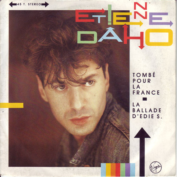Etienne Daho - Tombé Pour La France Vinyl Singles Vinyl Zeer Goed / Hoesje Goed "VINYLSINGLES.NL"