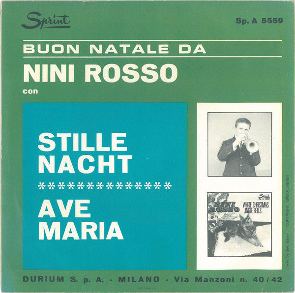 More images Nini Rosso - Stille Nacht 29077 Vinyl Singles Vinyl Goed / Hoes Goed