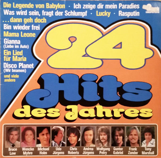 Various - 24 Hits Des Jahres (LP) 49165 Vinyl LP Dubbel Vinyl Goed / Hoes Goed