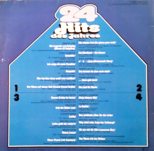 Various - 24 Hits Des Jahres (LP) 49165 Vinyl LP Dubbel Vinyl Goed / Hoes Goed