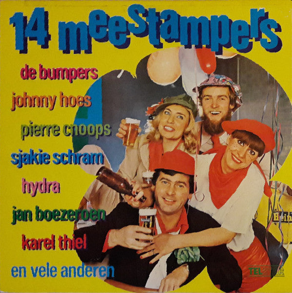 Various - 14 Meestampers (LP) Vinyl LP Vinyl Goed / Hoes Goed