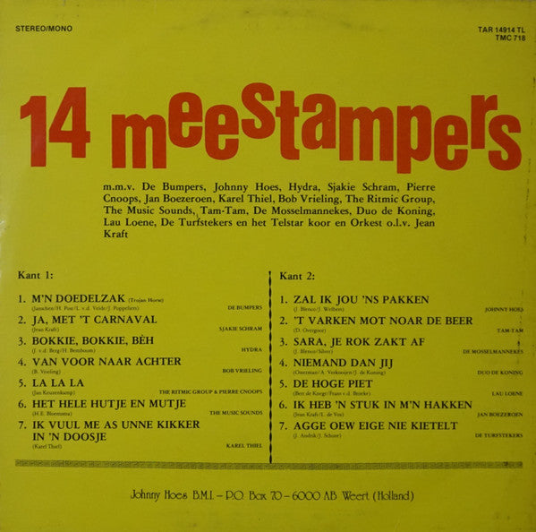 Various - 14 Meestampers (LP) 51560