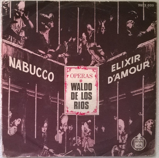 Waldo De Los Rios - Nabucco 39099 Vinyl Singles Vinyl Goed / Hoes Goed