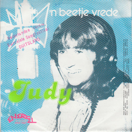 Judy - 'N Beetje Vrede 26538 Vinyl Singles Vinyl Goed / Hoes Goed