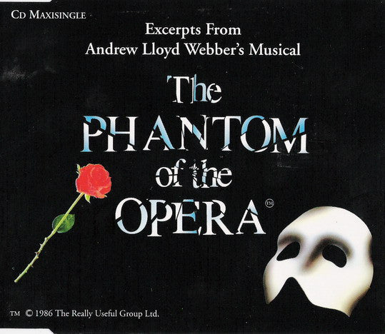 Andrew Lloyd Webber - Excerpts From The Phantom Of The Opera (CD) 70585b Compact Disc Single Goede Staat