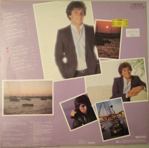 Andy Borg - Adios Amor (LP) Vinyl LP Vinyl Zeer Goed / Hoesje Goed "VINYLSINGLES.NL"